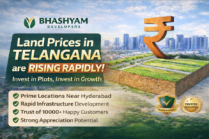 Telangana land prices